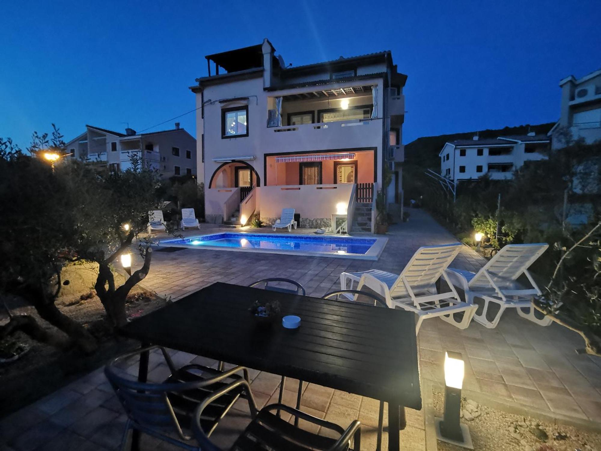 Apartman Franolic Punat Exterior foto