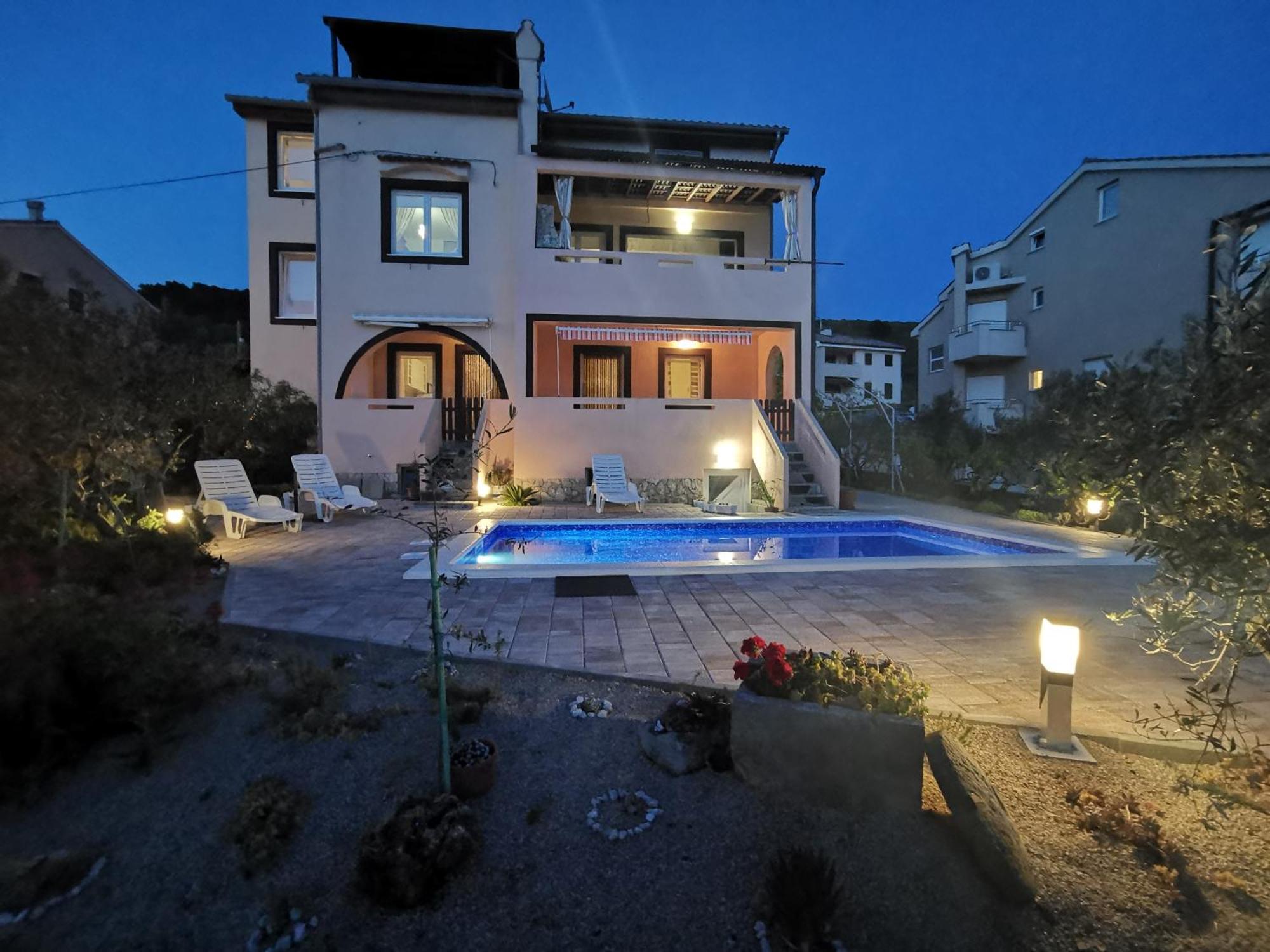 Apartman Franolic Punat Exterior foto